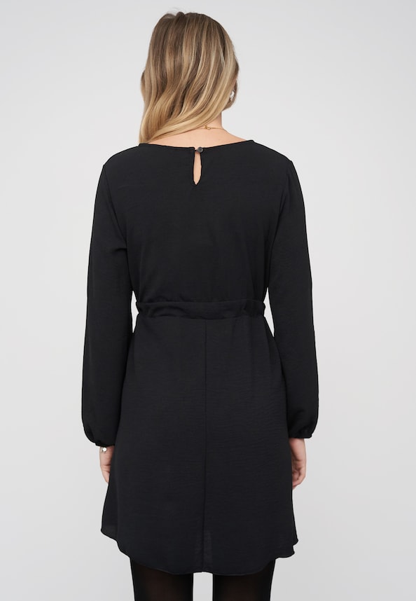 Longsleeve Musselin Dress-1