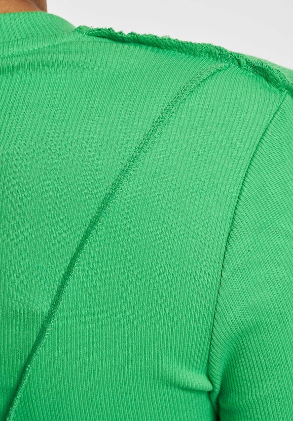 Only Lindsay L/S Rib Lettuce Top Pnt Longsleeve Classic-5
