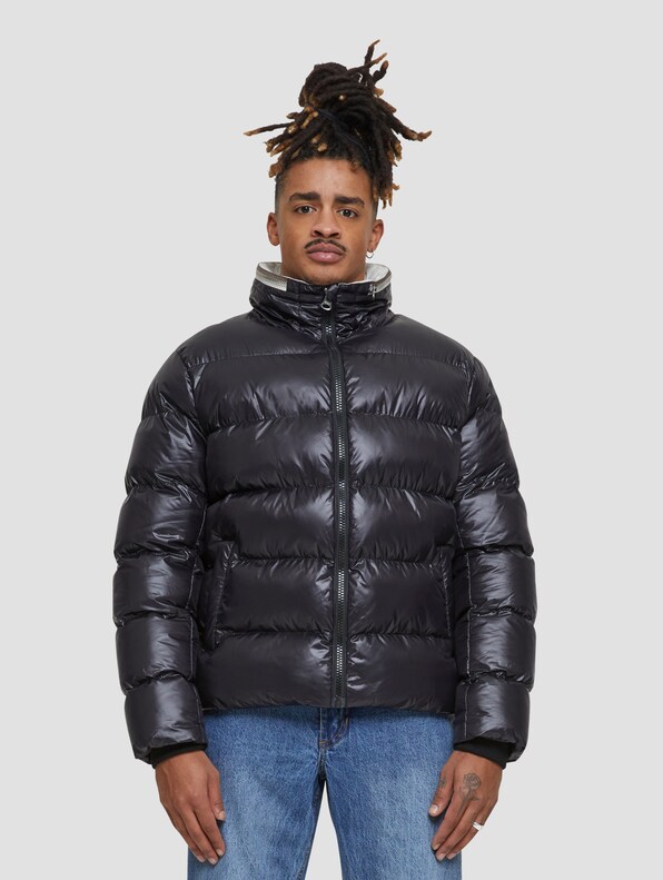 Recycled Zip neck Puffer-0