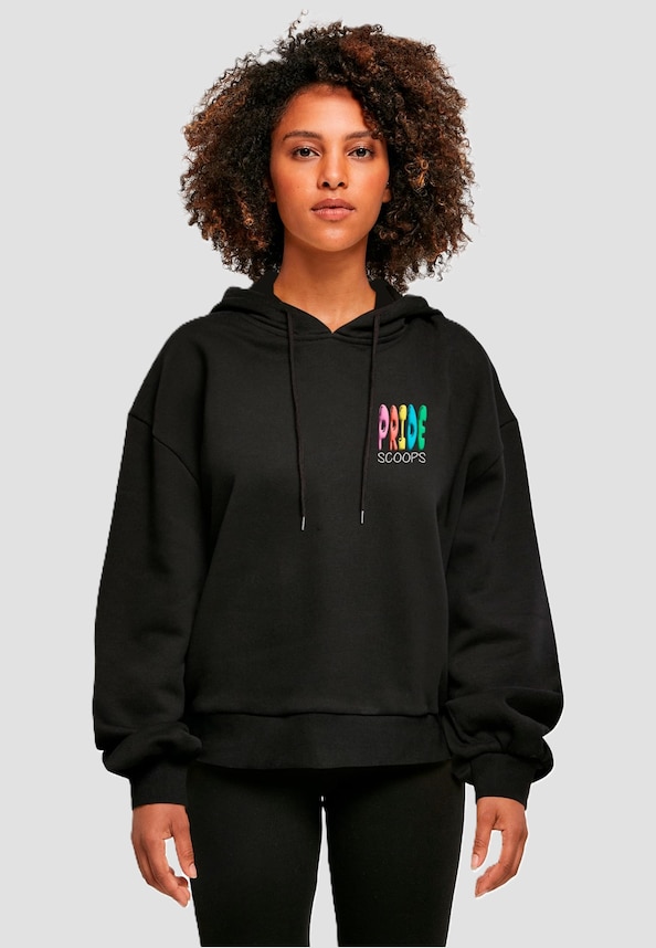 Ladies Pride Scoops Oversized Hoody-0