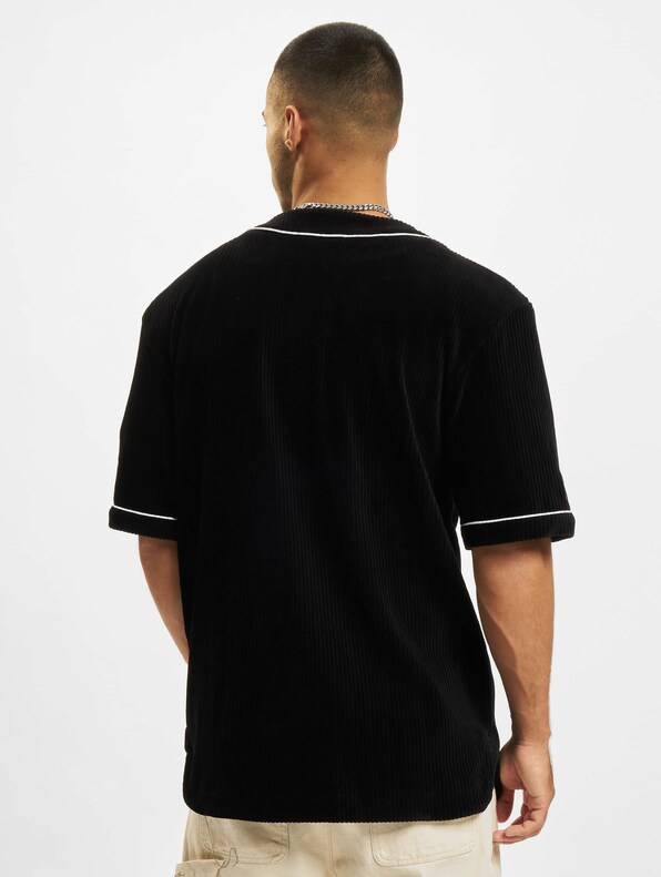 FM214-005-1 FUBU Varsity Corduroy Baseball Jersey-1