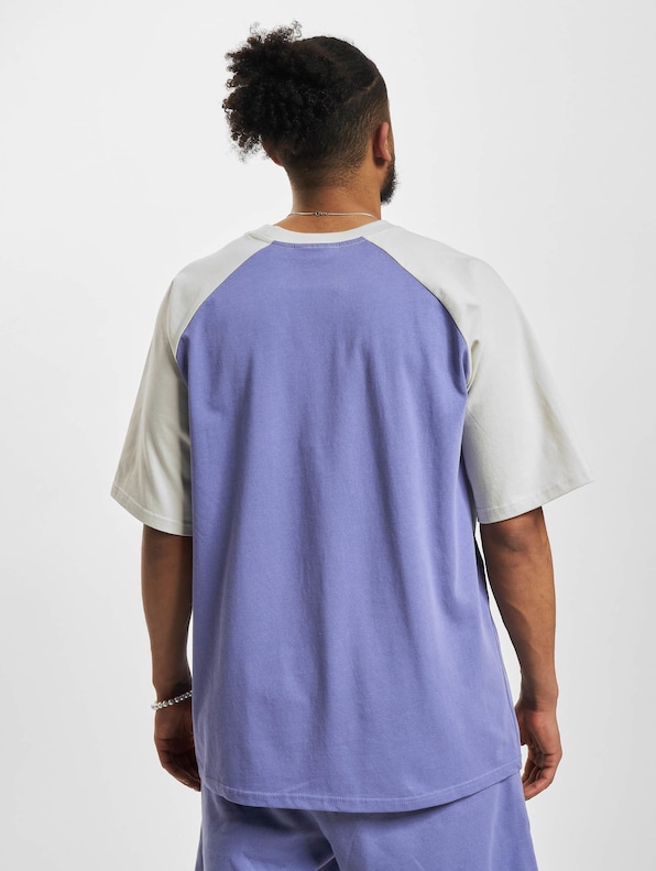 Raglan Oversized Tee Vintage Washed Magic Violet Angels-1