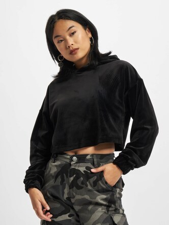 Ladies Cropped Velvet