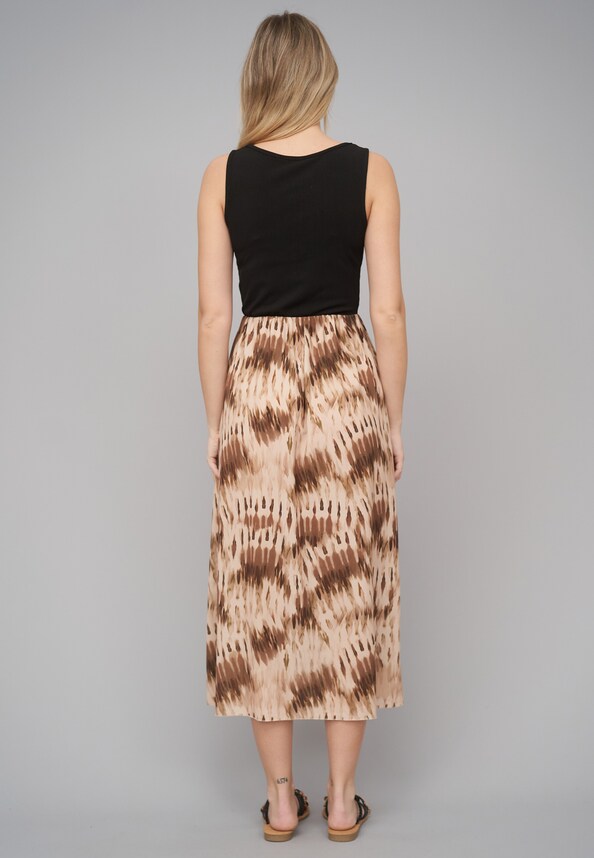 Maxidress 2-Tone Print-1