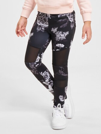 Girls Tech Mesh Aop