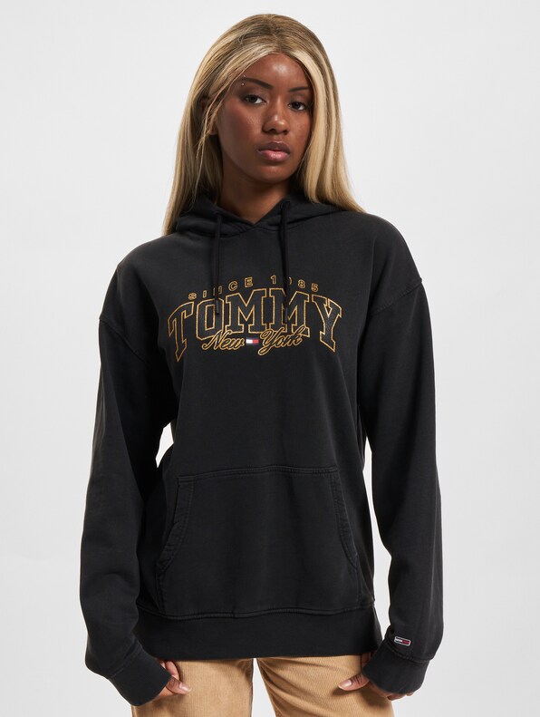 Tommy Jeans Relaxed Luxe Varsity Hoodies-2