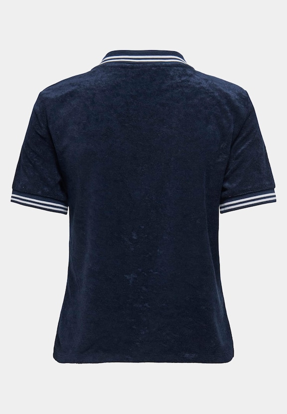 ONLVICKY S/S TERRY V-NECK -5