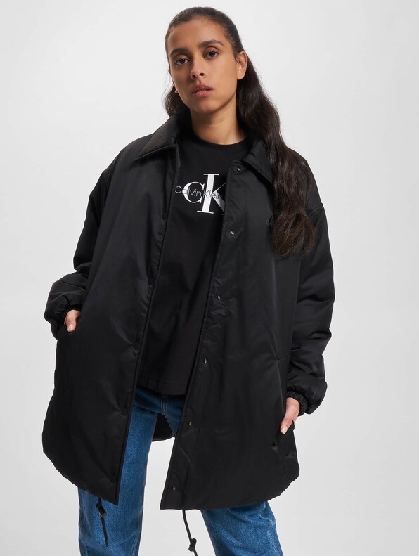 Calvin Klein Jeans Oversized Padded Coach Jacke-0