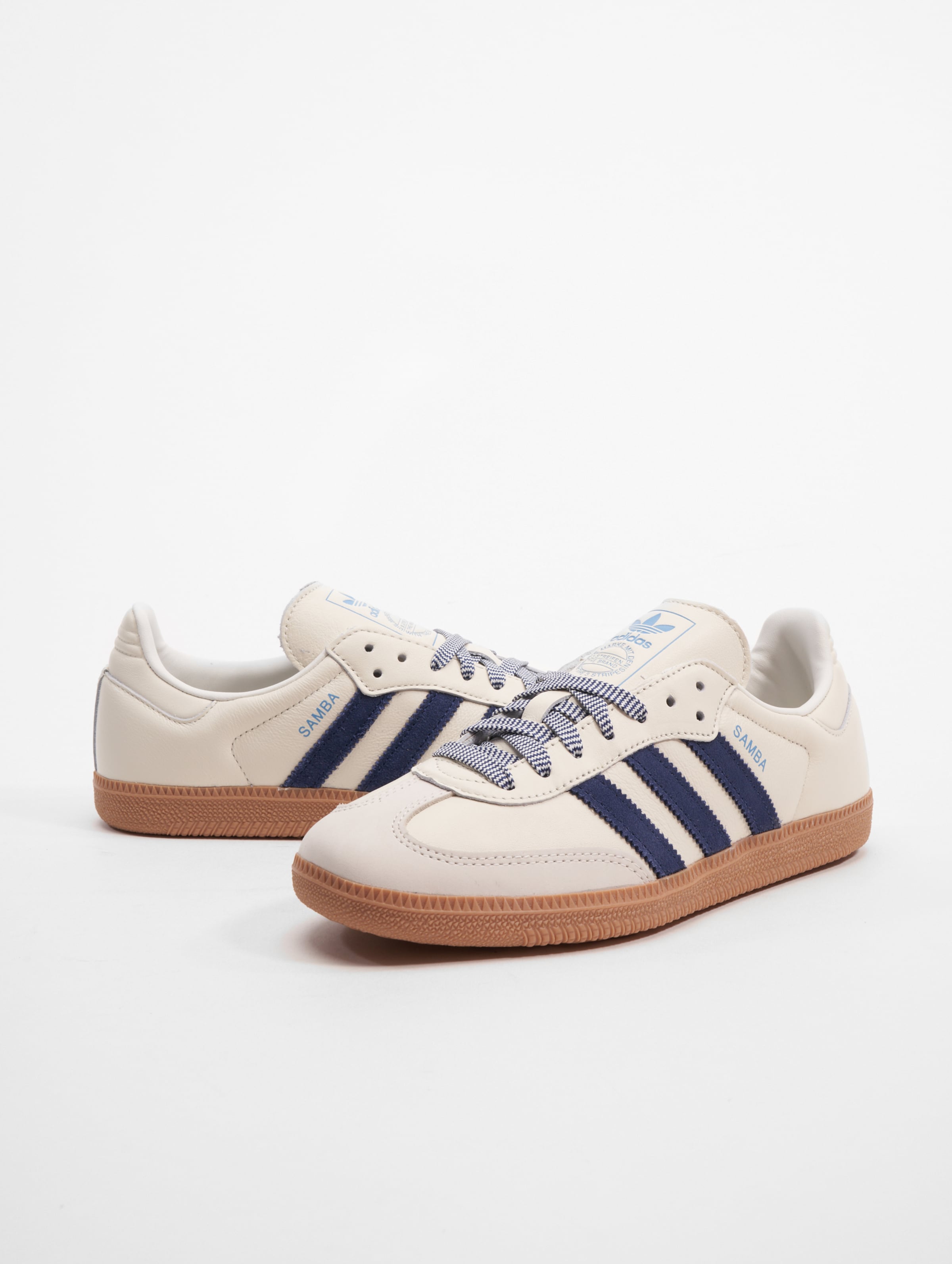 adidas Originals Samba Sneakers op kleur wit, Maat 44 2/3