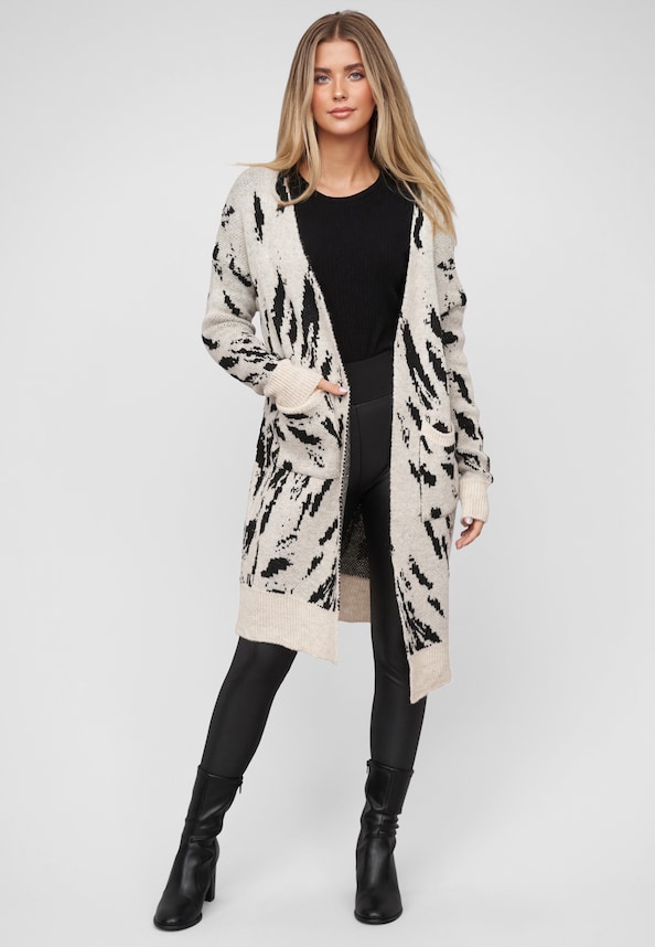 Longform Knit Cardigan-4