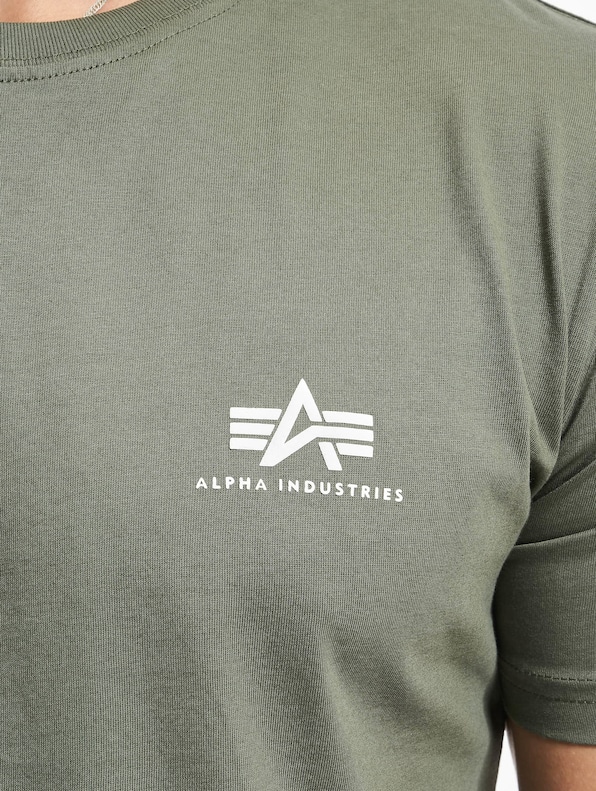 Alpha Industries Basic Small Logo T-Shirts-3