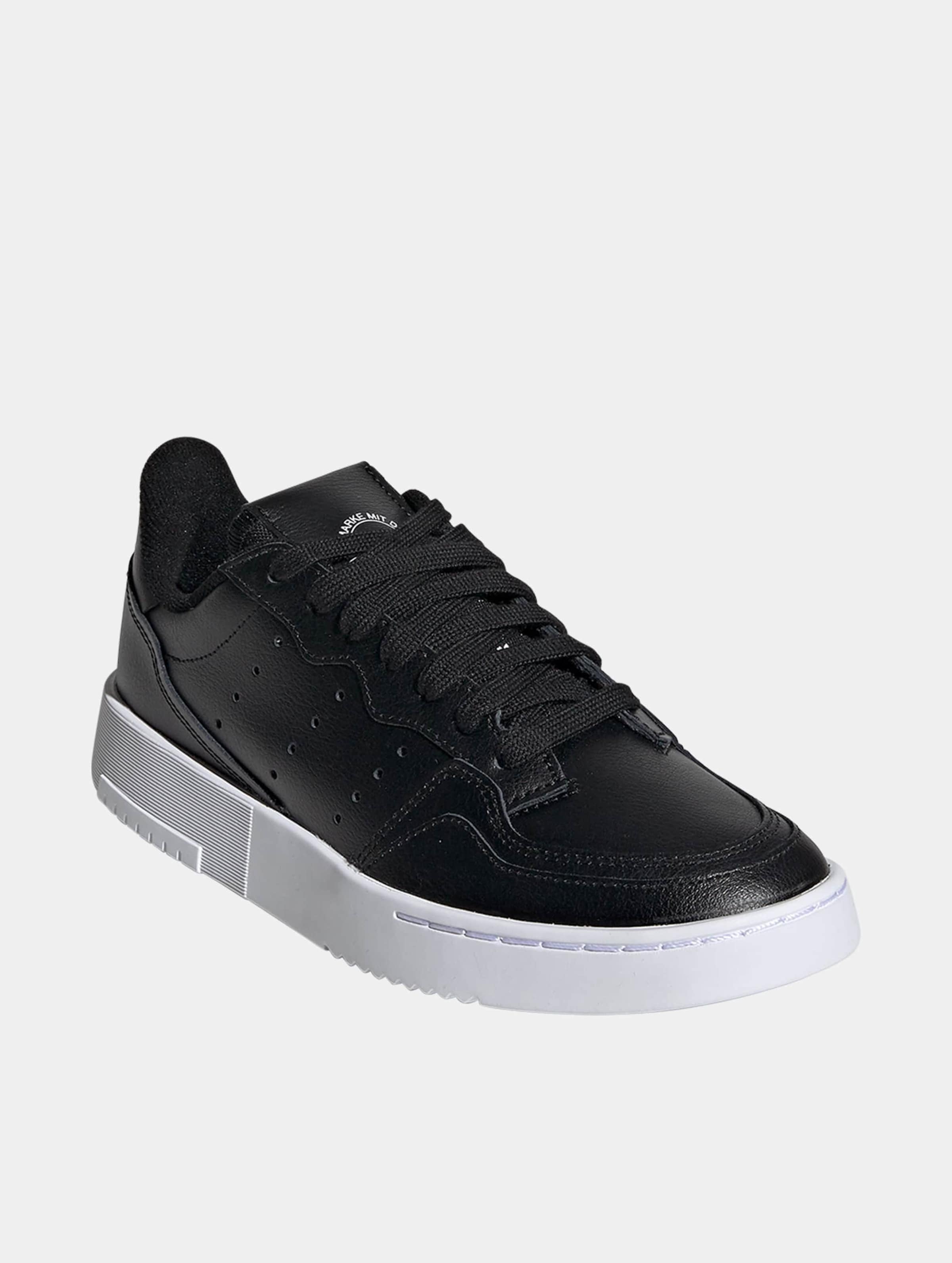 Adidas super court on sale black