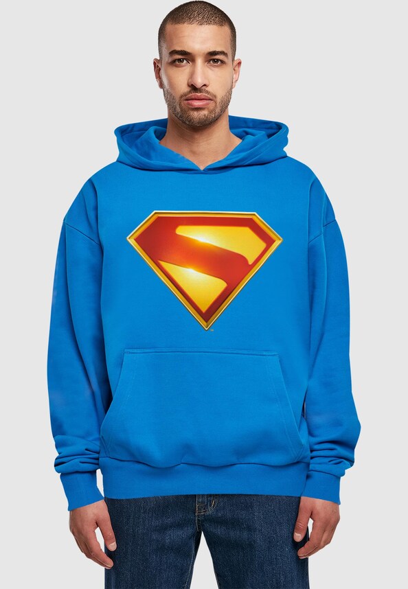 Superman Gleaming Logo Ultra Heavy Hoody-0
