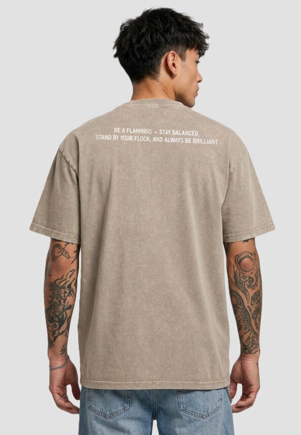Flamingo Acid Washed Heavy Oversized-1