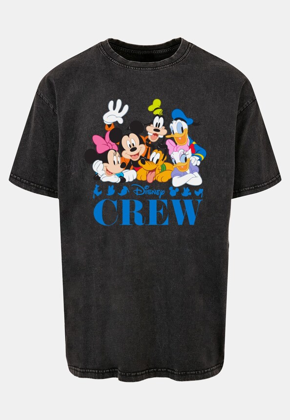 Mickey Mouse - Disney Friends Acid Washed Oversized -2
