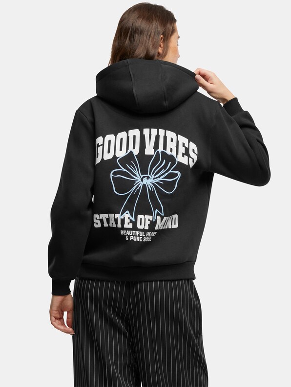 Good Vibes Bow Ladies Fluffy -1