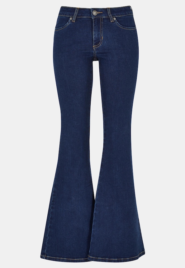 Ladies Organic Low Waist Flared -2