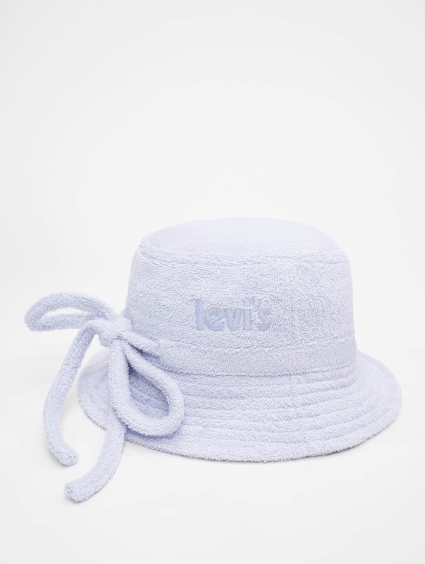 Levis Poster Logo Terry Bucket Hat-0