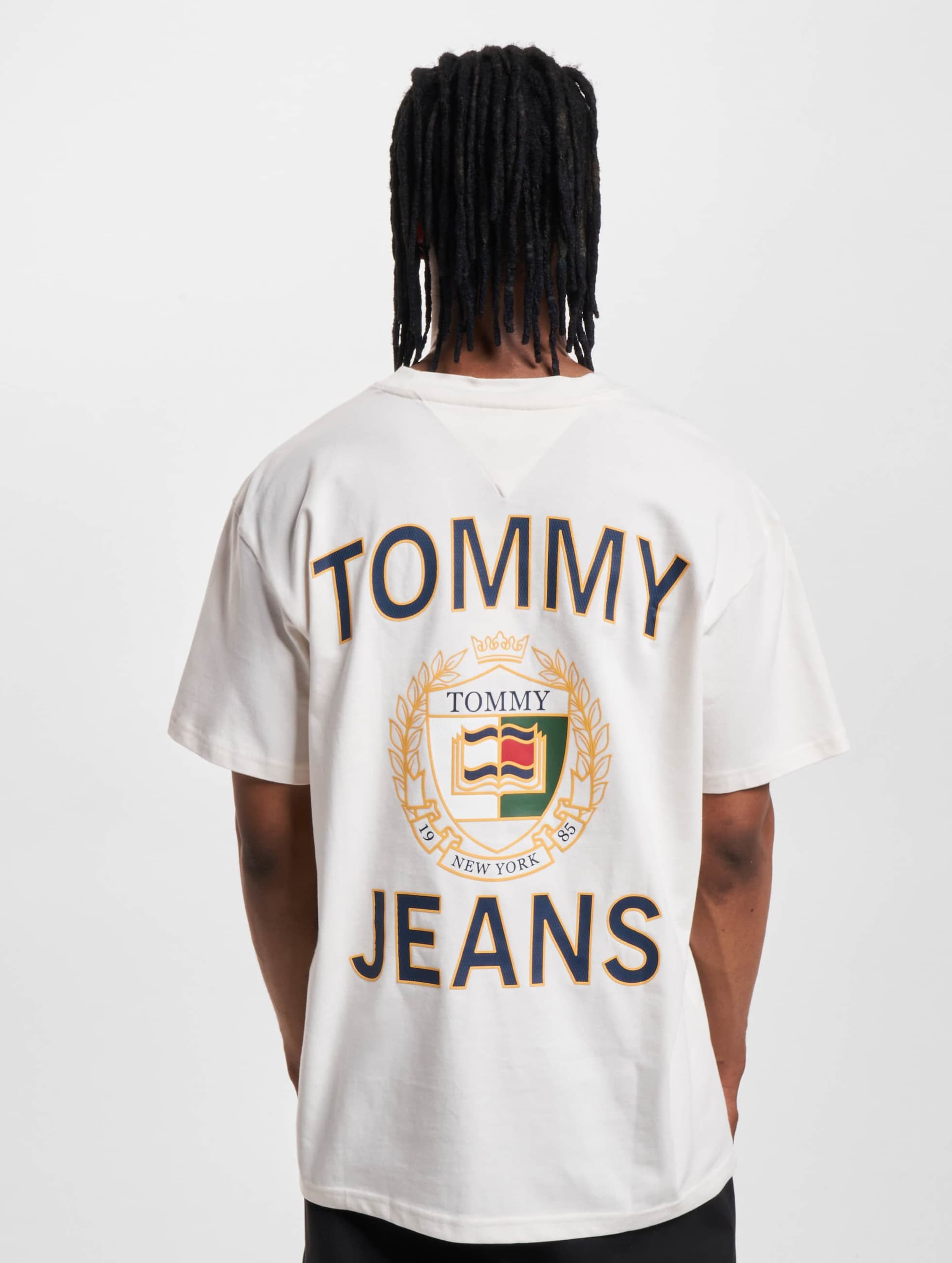 Tommy jeans logo t shirt sale