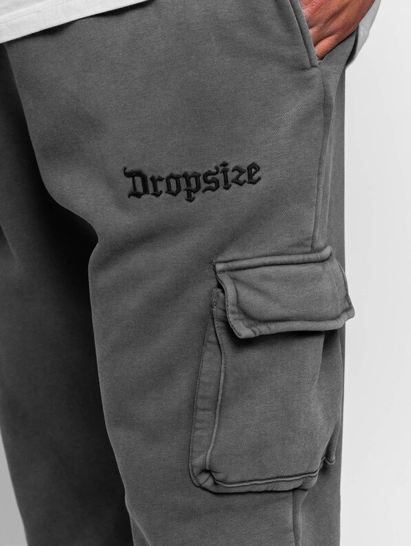 Dropsize Straight Leg Cargo Sweat Pants-1