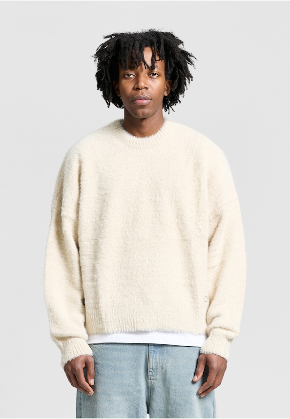 Essential Furry Knit Sweater-0