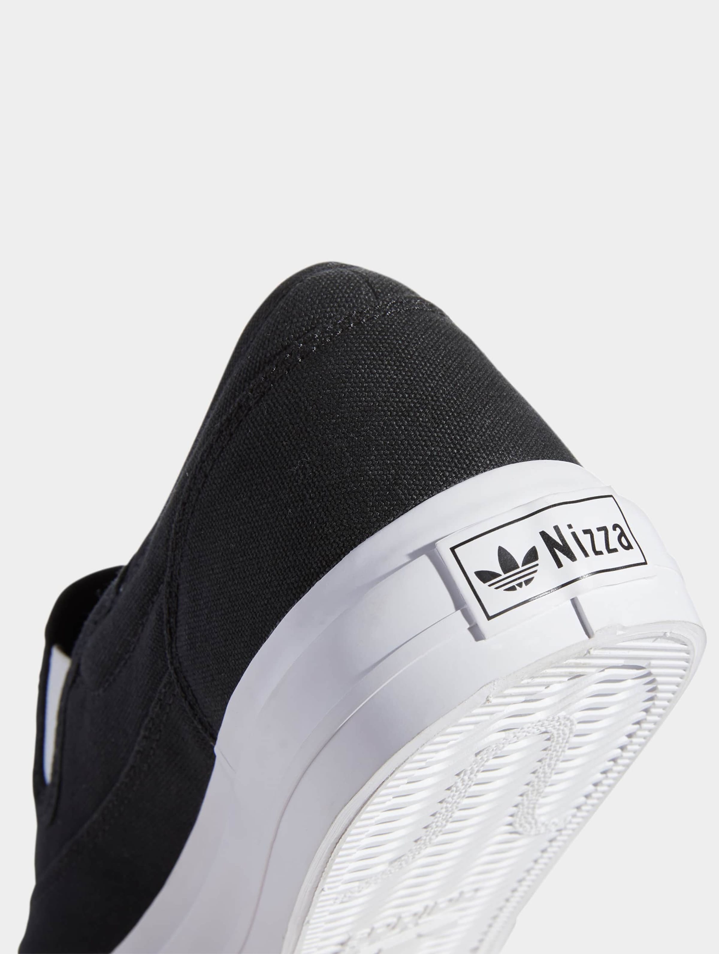 Adidas originals nizza on sale slip on - white