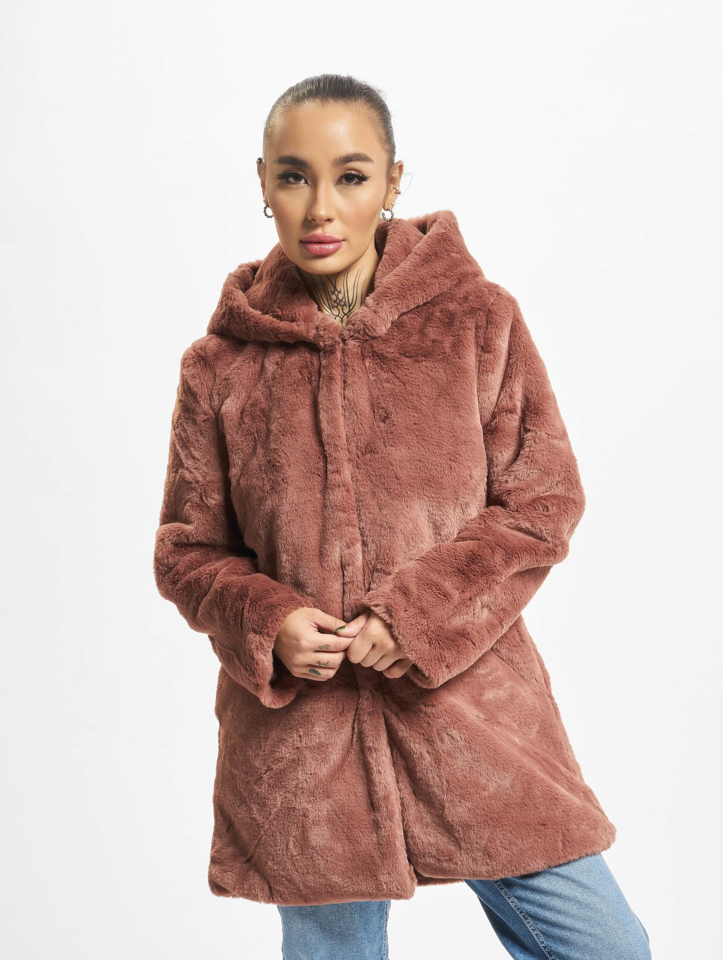 Teddy coat with deals hood