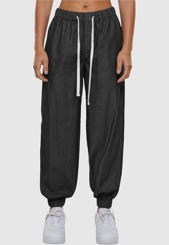 Ladies Light Denim Jogpants-2