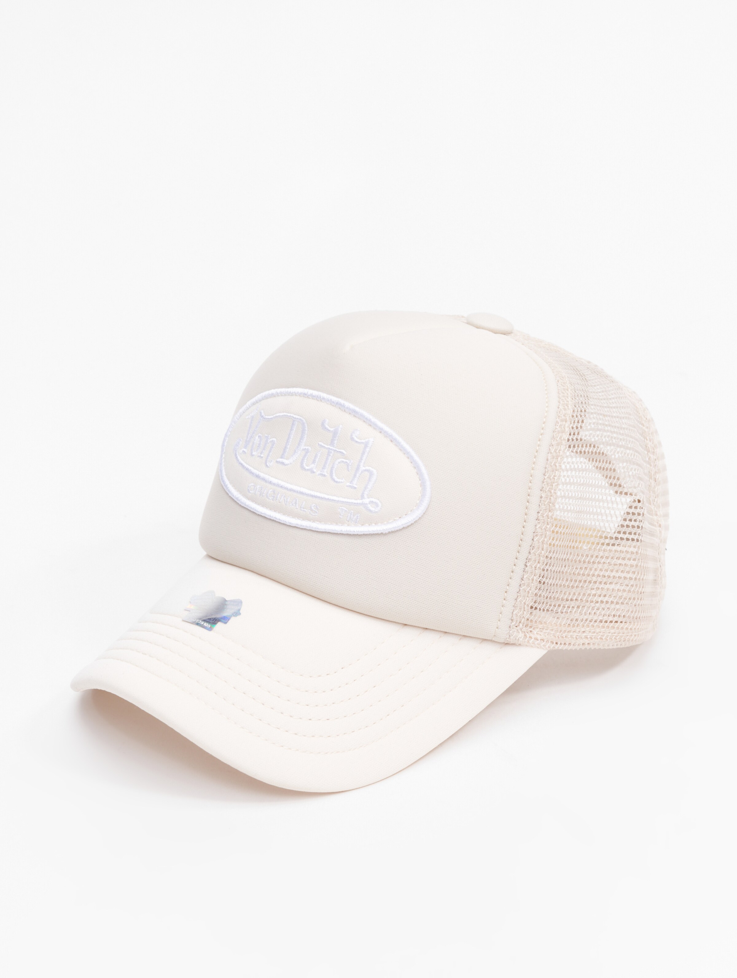 Von Dutch Tampa Trucker Caps Frauen,Männer,Unisex op kleur beige, Maat ONE_SIZE