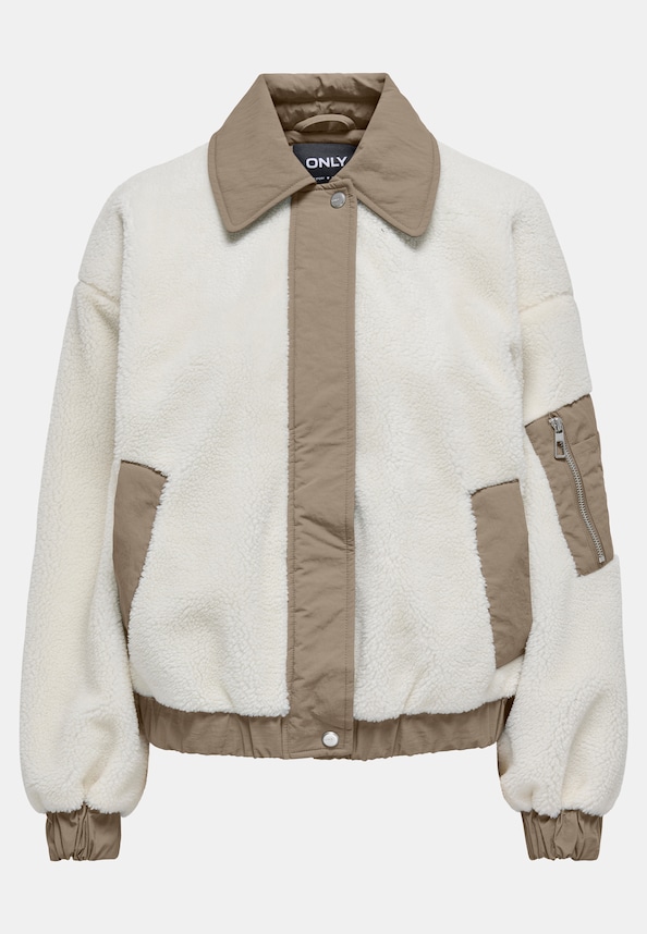 ONLSIENA TEDDY MIX JACKET LIFE CC OTW-0