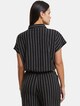 Ladies Structured Striped Tied -1