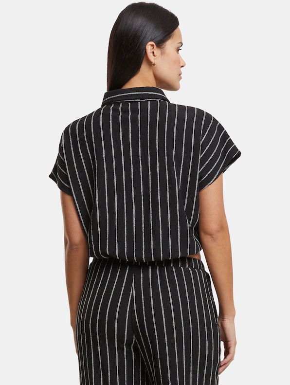 Ladies Structured Striped Tied -1