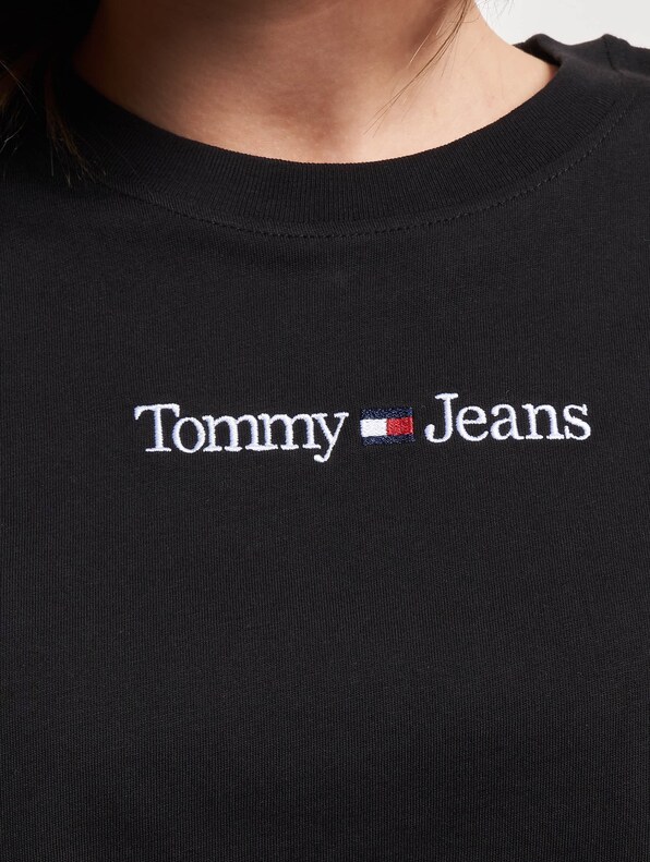 Tommy Jeans Cls Serif Linear T-Shirt | DEFSHOP | 28249 | T-Shirts