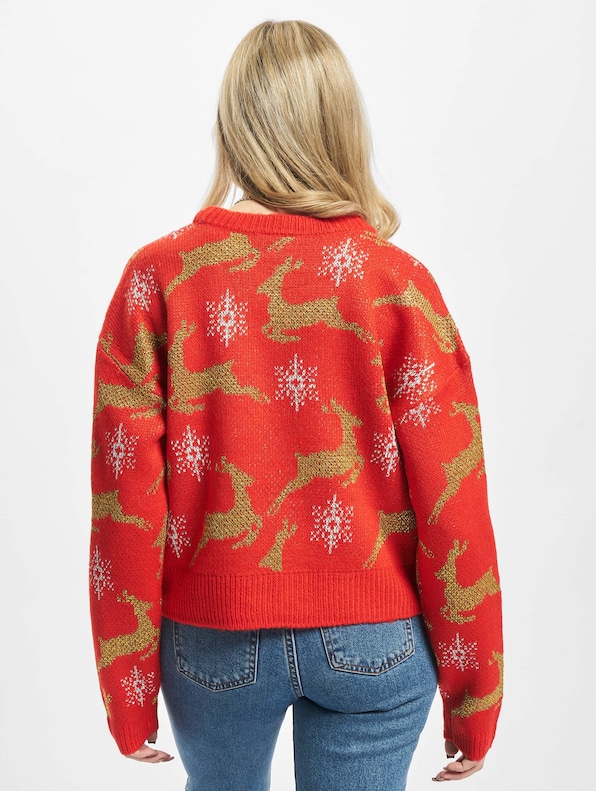 Ladies Short Oversized Christmas-1