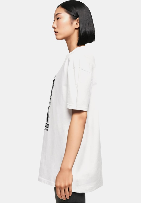 Ladies Thin Lizzy - New Victoria Theatre Oversized Boyfriend Tee-2