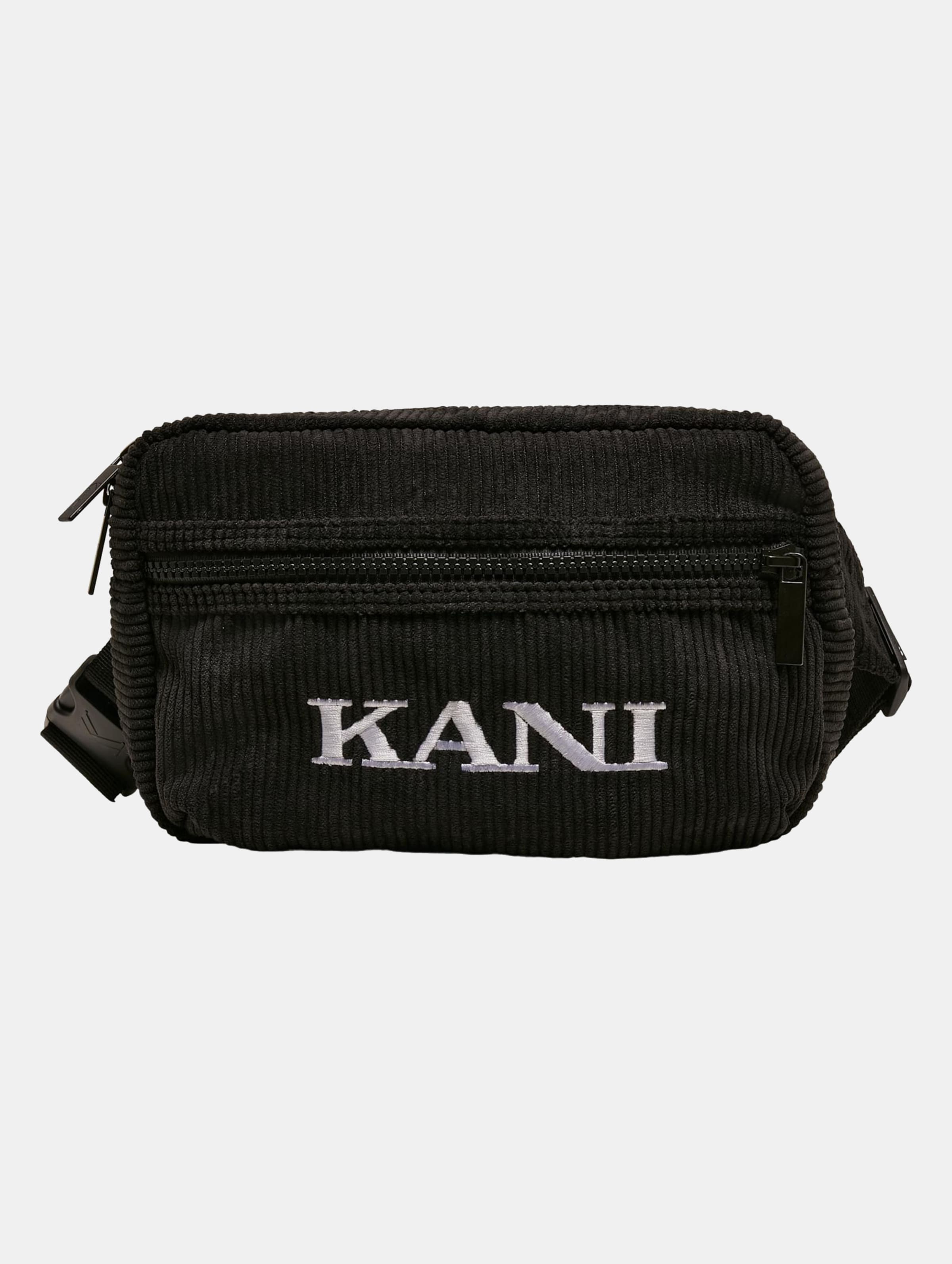 Karl Kani KA214-009-2 Retro Corduroy Hip Bag black Männer op kleur zwart, Maat ONE_SIZE