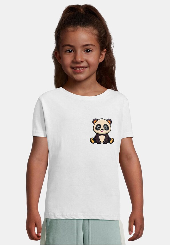 Girls Cute Panda -  T-Shirt-0