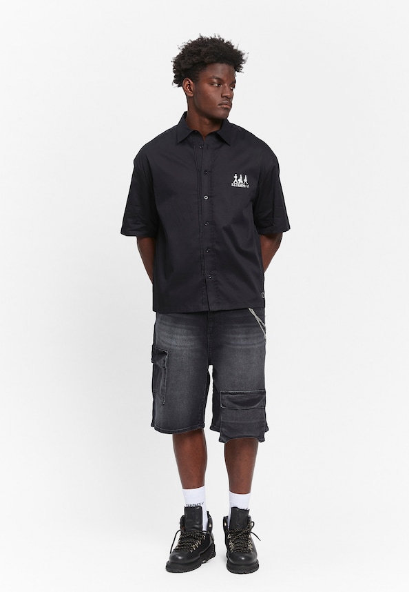 CREATIVE DEPT LOGO BUTTONSHIRT-3