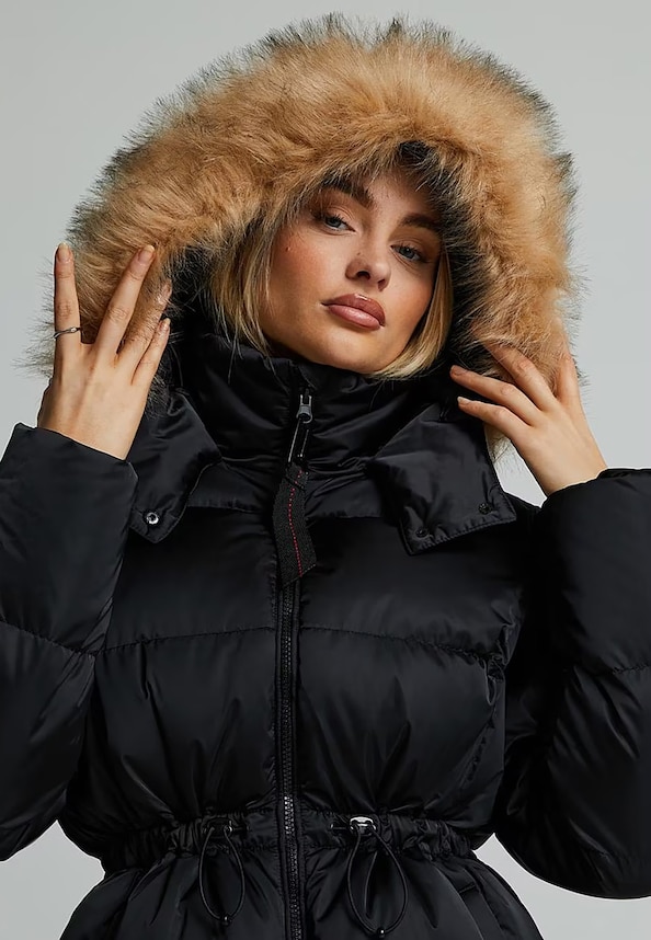 W VIRNA 2.0 MID LENGTH PUFFER PARKA JACKET-6