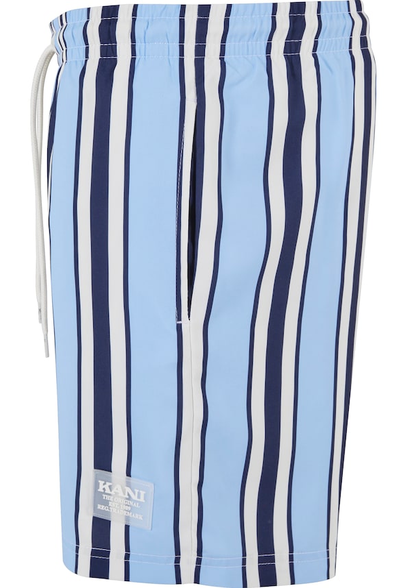 KM-SW013-051-1 Retro Striped Swim Shorts-5