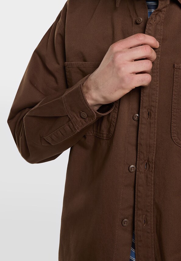 247 GARMENT DYED WORK SHIRT-4