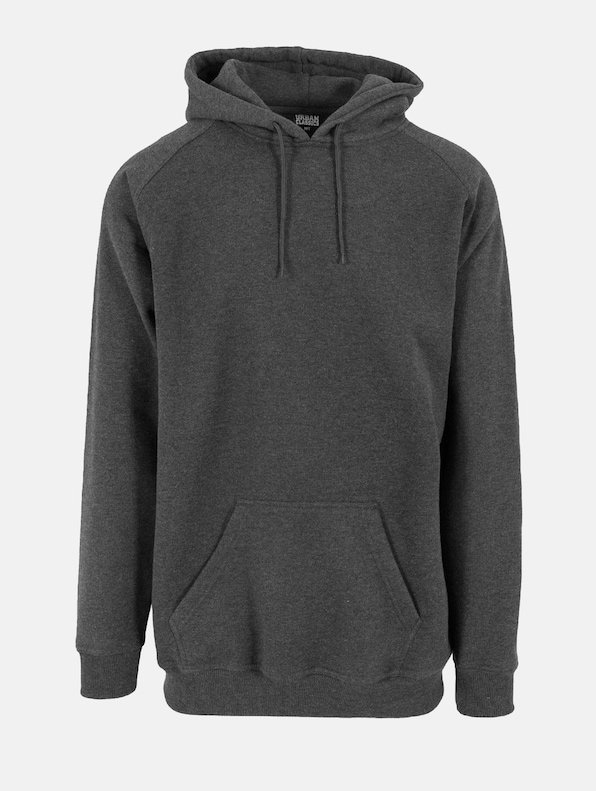 Urban Classics Tall Hoody Charcoal (XXLT-3