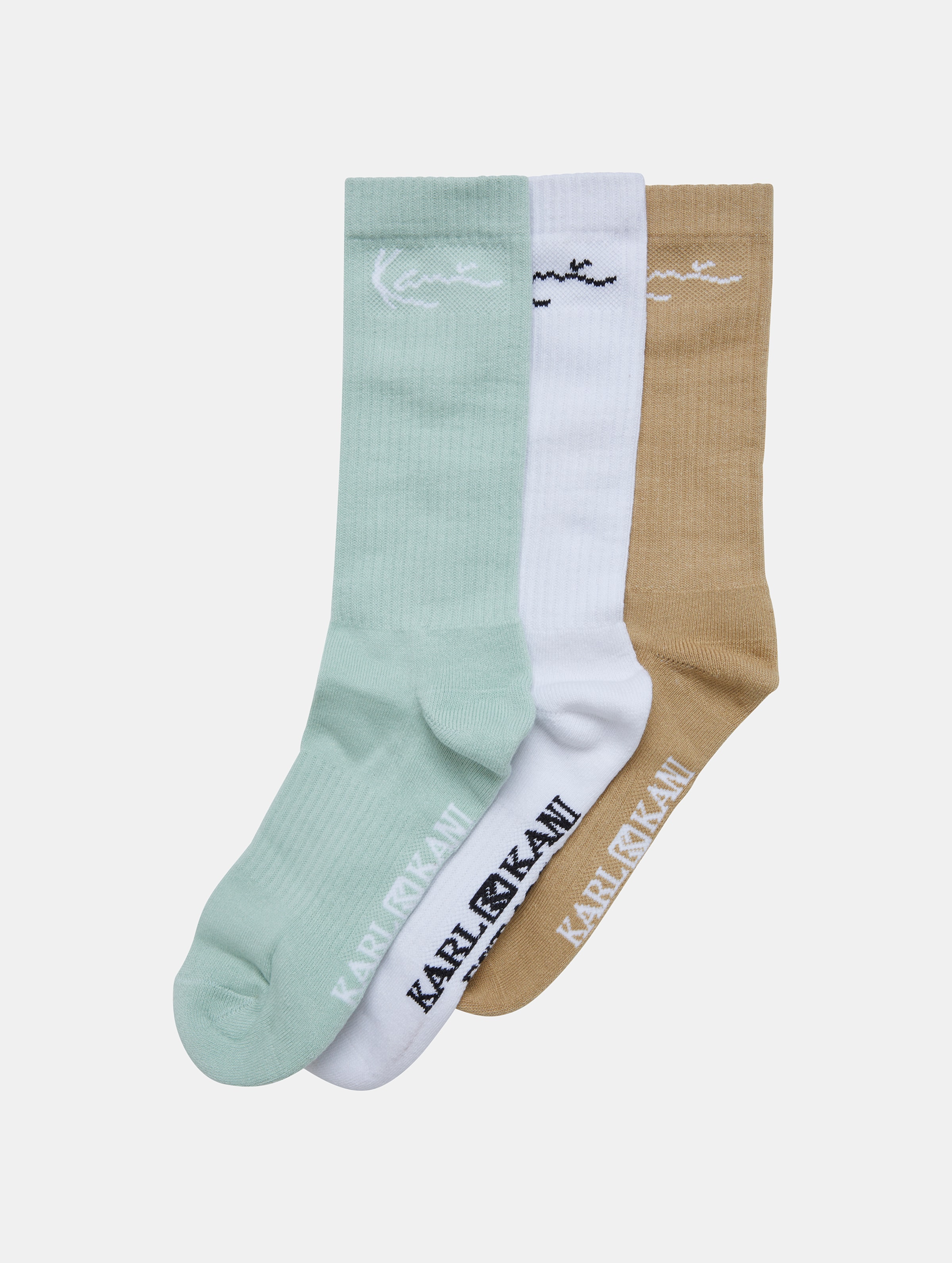 Karl Kani Signature 3-Pack Socks op kleur kleurrijk, Maat 35-38