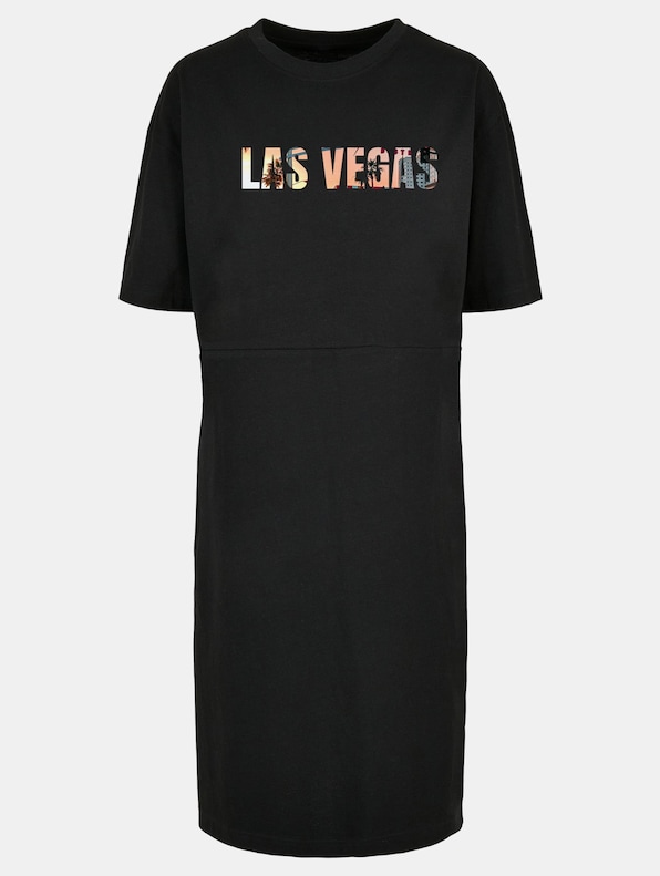 Ladies Las Vegas X Organic Oversized Slit Tee-2