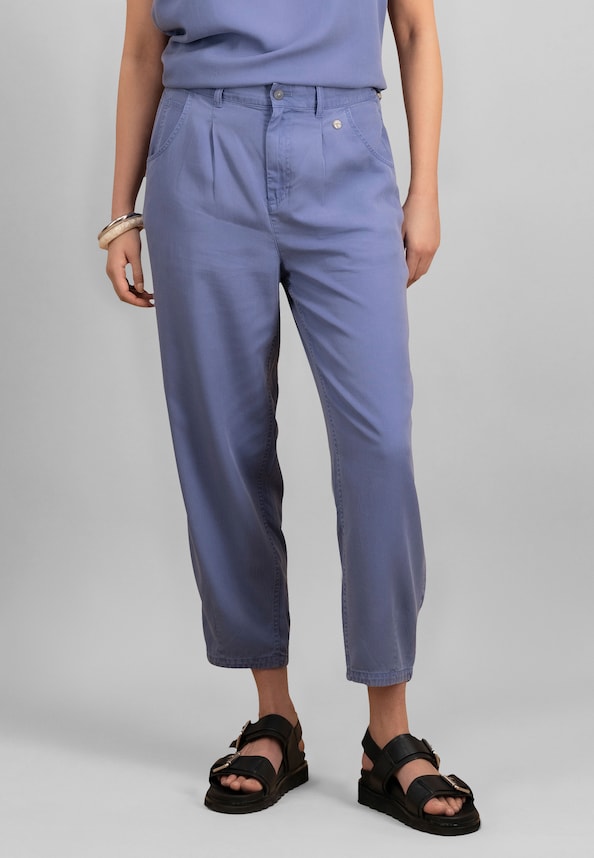 PANTS COLOR TENCEL-0