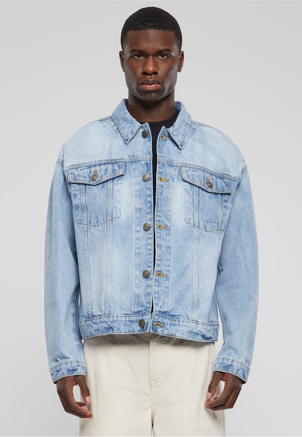 Heavy Ounce Boxy Denim Jacket-0
