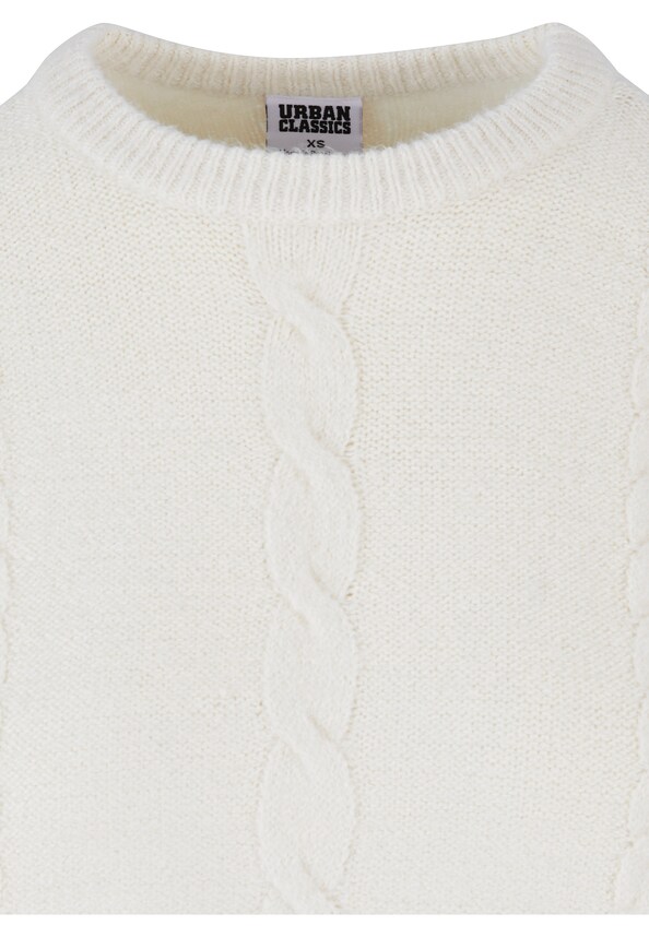 Ladies Cabel Knit Sweater-5