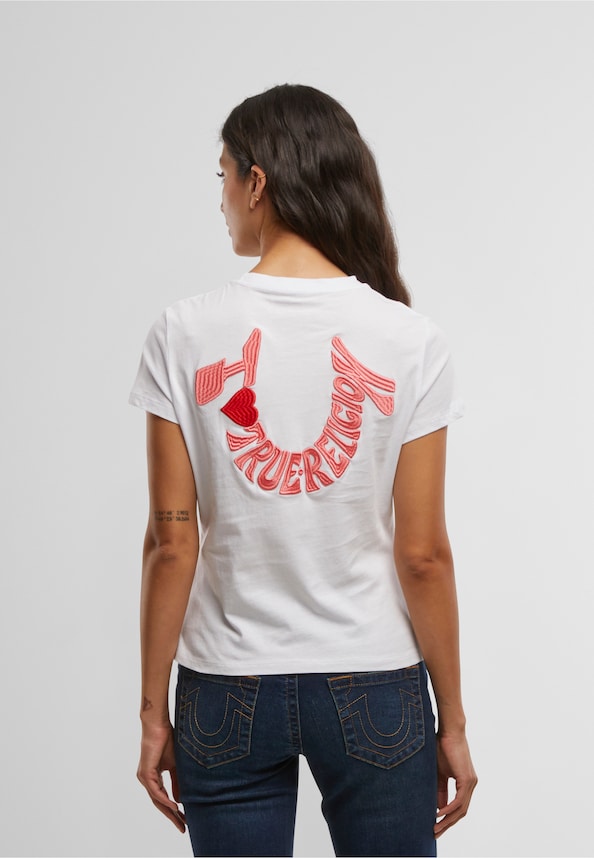 EMBROIDERED TR HS SS TEE-1