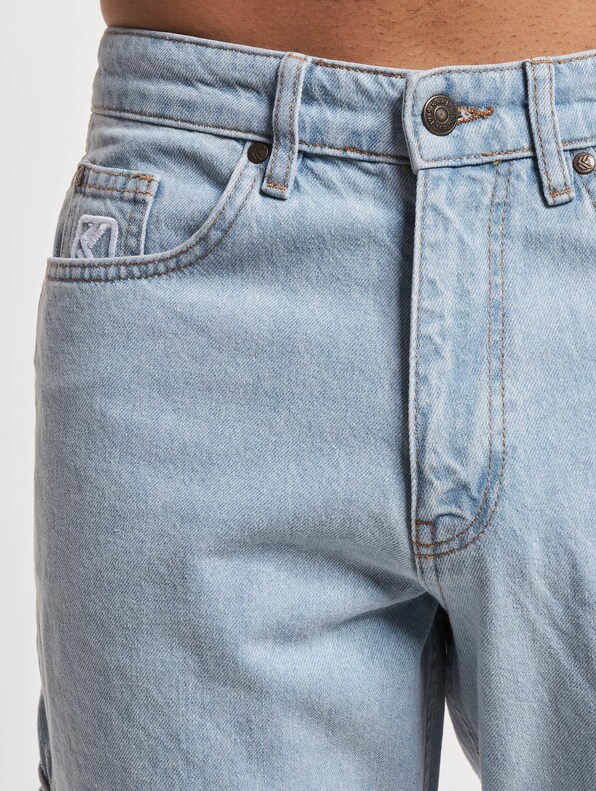 Retro Tape Workwear Denim Loose Fit-6