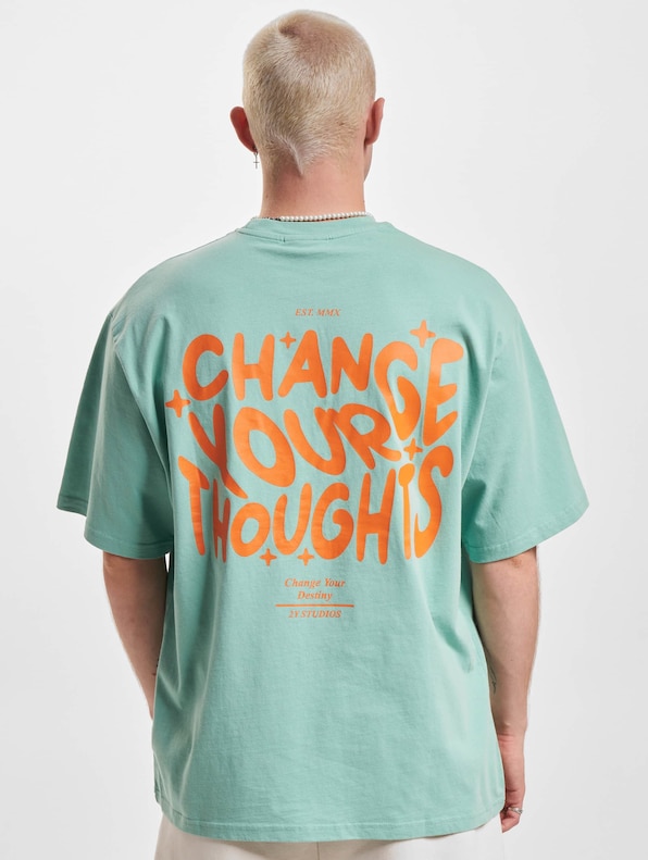 2Y Studios Thoughts Oversize T-Shirt-1